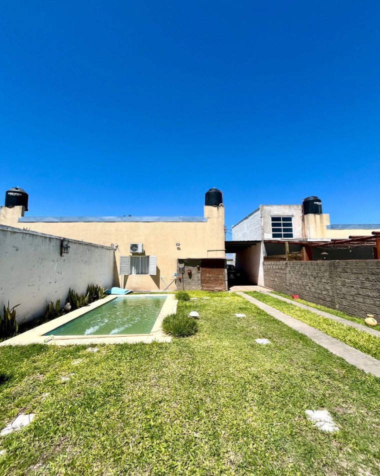 Casa de 2 dormitorios con pileta