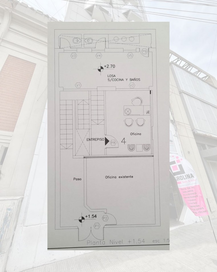 Complejo de oficinas y local comercial (ideal para inversion)