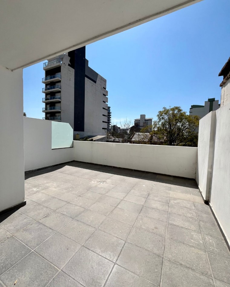 Departamento de 1 dormitorio con terraza