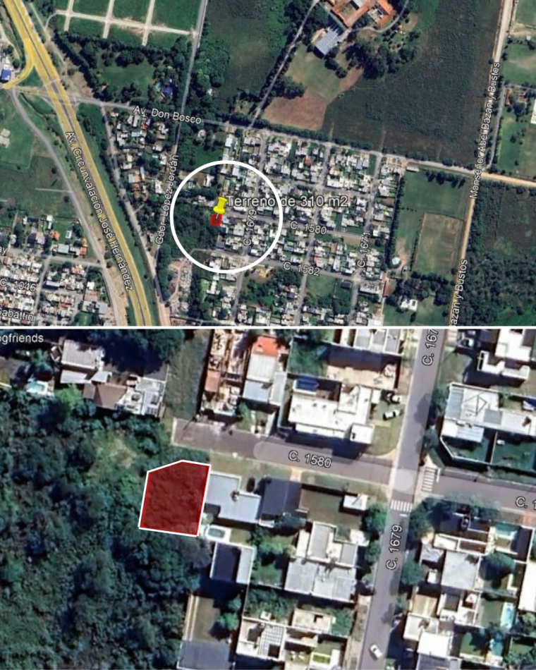 Terreno de 310 m2