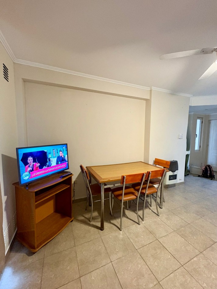 Departamento amoblado de 1 dormitorio