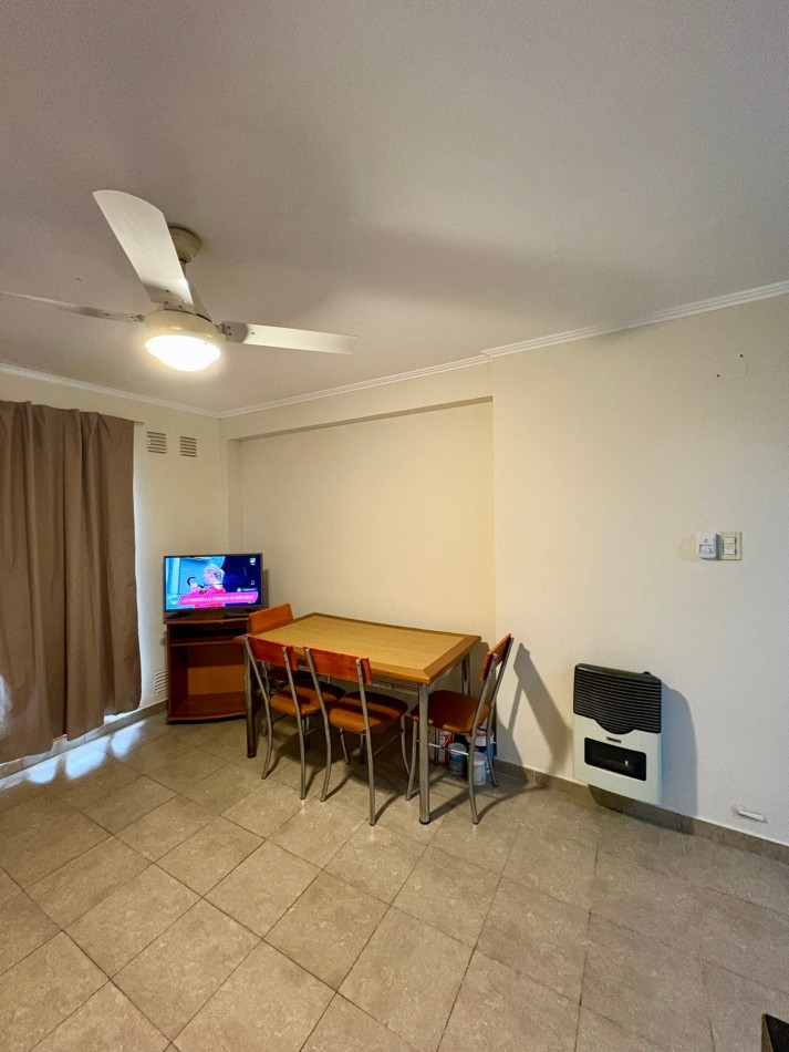Departamento amoblado de 1 dormitorio